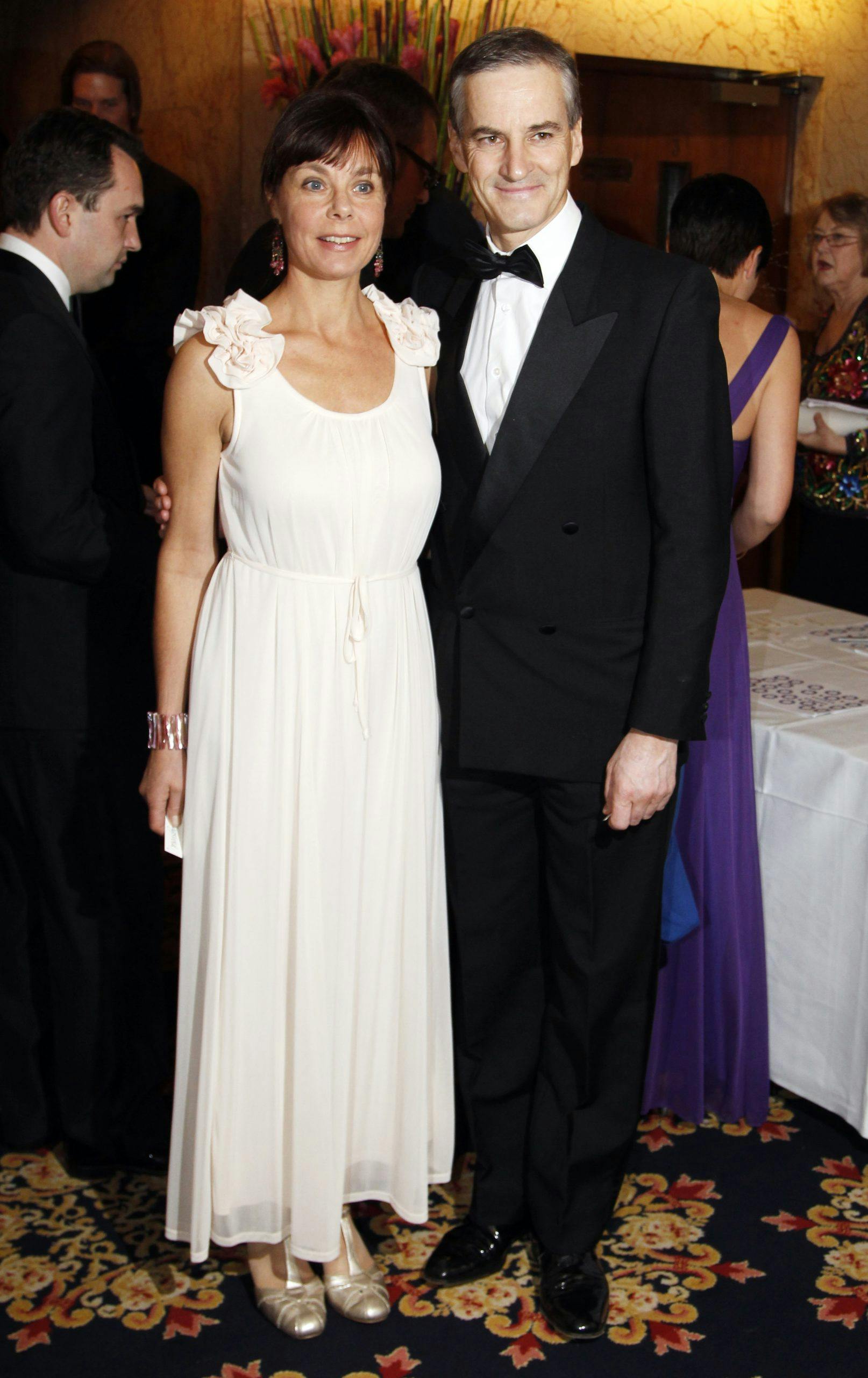 Ungdomskjærester: Marit Slagsvold og Jonas Gahr Støre